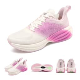 ONEMIX Fashion Running Shoes for Men Sneakers Air Cushion Leather Jogging Footwear Outdoor Walking Fitness Trainers Sports Shoes