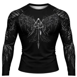 No Gi Bjj Rash Guard MMA T-shirt+Short Sets Jiu Jitsu Rashguard For Men Grappling Muay Thai Training Boxing Jereys Sportswear