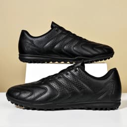 Unisex Adult TF Soccer Shoes PU Breath Fabric Rubber Dense Stud Anti-slip Wearproof Artificial Turf Daily Training Sneakers