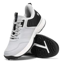 Fitville Professional Men's Golf Shoes Extra Wide Toe Casual Golfer Sneakers Cushioned Water Resistant Sport Shoes for Men