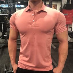 Summer Men Polo T-shirt Gym Running Training Fitness Bodybuilding Casual Sport Top Quality Cotton Short Sleeve Male Tops Tees
