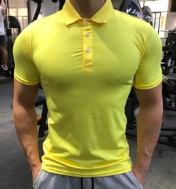 Summer Men Polo T-shirt Gym Running Training Fitness Bodybuilding Casual Sport Top Quality Cotton Short Sleeve Male Tops Tees