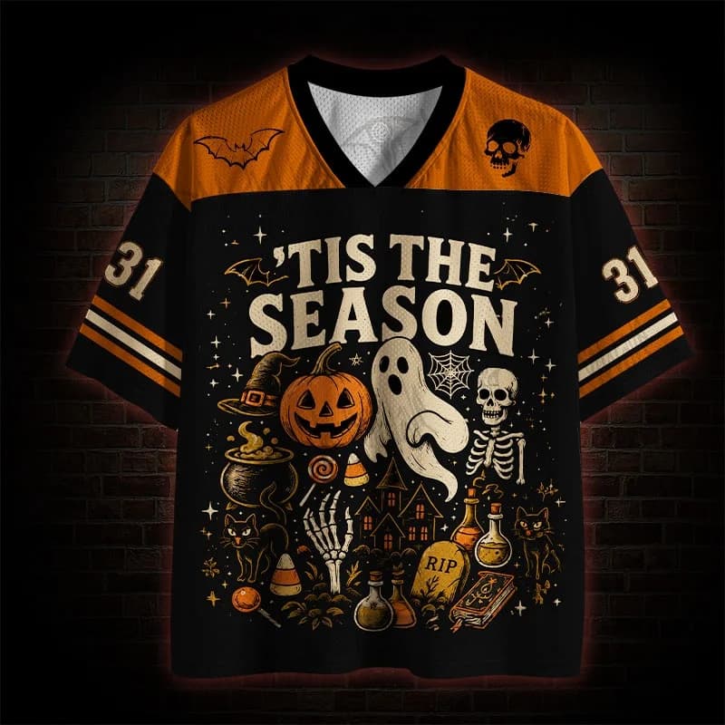 2026 New Nordic Mythical Theme Sports Fashion Short Sleeve V-neck Street View Clothing Mythical Fan Gifts T-shirt Halloween
