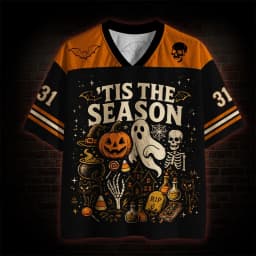 2026 New Nordic Mythical Theme Sports Fashion Short Sleeve V-neck Street View Clothing Mythical Fan Gifts T-shirt Halloween