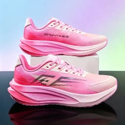 Carbon Fiber Board Men's Running Shoes, Professional Marathon Women's lightweight and Breathable Chunta Sports Shoes