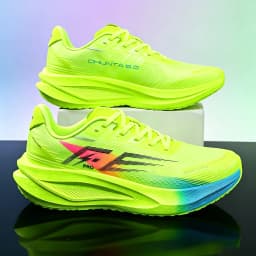 Carbon Fiber Board Men's Running Shoes, Professional Marathon Women's lightweight and Breathable Chunta Sports Shoes