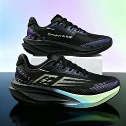 Carbon Fiber Board Men's Running Shoes, Professional Marathon Women's lightweight and Breathable Chunta Sports Shoes