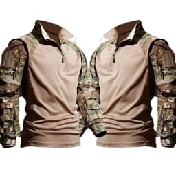 Camo Tactical Suits Training Sets MCBK Army Multicam Combat Uniforms Workwear Pants Men Trainning Hunting Clothes Wear-resisting
