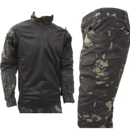 Camo Tactical Suits Training Sets MCBK Army Multicam Combat Uniforms Workwear Pants Men Trainning Hunting Clothes Wear-resisting