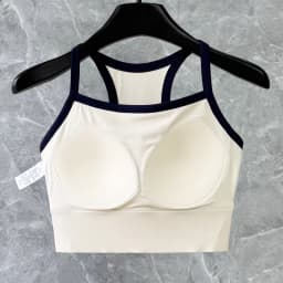 Women Sexy Sports Bra Crop Tops Tube Top Bra Female Streetwear Sleeveless Sport Lingerie Tee Crop Top Sports Vest Yoga Bra