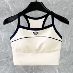 Women Sexy Sports Bra Crop Tops Tube Top Bra Female Streetwear Sleeveless Sport Lingerie Tee Crop Top Sports Vest Yoga Bra