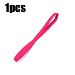 1-5Pcs Simple Unisex Sports Hairband Non-Slip Silicone Strip Sweat Guide Elastic Headbands Yoga Running Fitness Hair Accessories