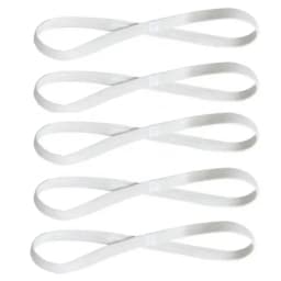 1-5Pcs Simple Unisex Sports Hairband Non-Slip Silicone Strip Sweat Guide Elastic Headbands Yoga Running Fitness Hair Accessories