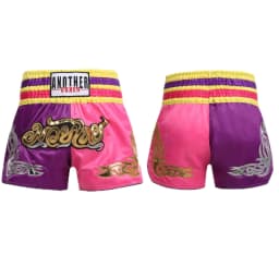 Muay Thai Pants Gladiator Thai Boxing Shorts Women Men Child Gym Training Kickboxing Fight Shorts Bow Gym Wrestling MMA Shorts