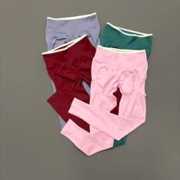Seamless High Waist Yoga Pants Women Tummy Control Leggings Stretchy Soft Workout Running Leggings Comfortable Gym Sports Tights