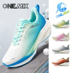 ONEMIX Running Shoes for Men Super Light Outdoor Athletic Training Jogging Sneakers Anti Slip Wear-Resistant Walking Shoes