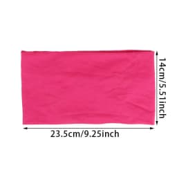 Stretchy Yoga Headband | Moisture-Wicking Sports Headband For Running, Fitness & Yoga, Non-Slip Sweat Absorbent Hair Band