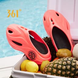 361 Degrees AG Whale 2 Men and Women's Trendy Slippers Anti-slip Deodorization Soft Comfortable Thick Bottom Slippers 672421103