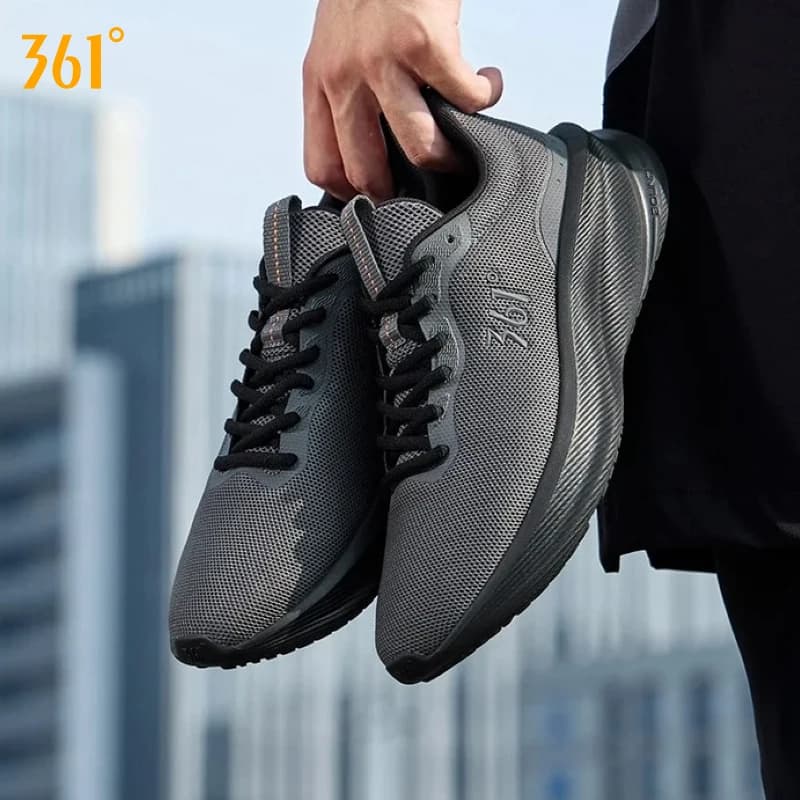 361 Degrees Fengye 5.0 Men's Daily Running Shoes Durable Stable Lightweight Elastic Rebound Breathable Male Sneakers 672542210F