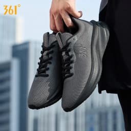 361 Degrees Fengye 5.0 Men's Daily Running Shoes Durable Stable Lightweight Elastic Rebound Breathable Male Sneakers 672542210F