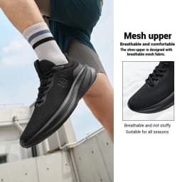 361 Degrees Fengye 5.0 Men's Daily Running Shoes Durable Stable Lightweight Elastic Rebound Breathable Male Sneakers 672542210F
