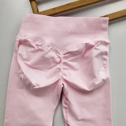 Women's Seamless Cropped Leggings - Peach Butt-Enhancing & Lifting for Yoga, Running & Fitness