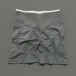Women High Waist Yoga Shorts Contrast Trim Tummy Control Butt Lifting Workout Biker Shorts Fitness Gym Running Sports Shorts