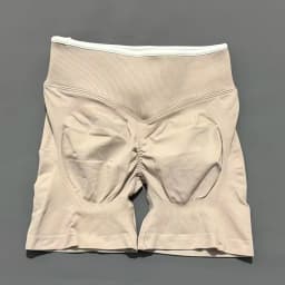Women High Waist Yoga Shorts Contrast Trim Tummy Control Butt Lifting Workout Biker Shorts Fitness Gym Running Sports Shorts