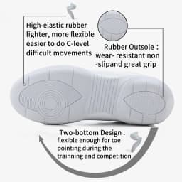 White Cheer Shoes For Girls Women Breathable Cheerleading Dance Shoes Comfortable Aerobics Sports Sneakers 2555