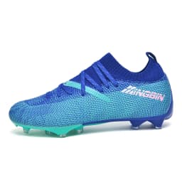 Turf Soccer Cleats Professional Men Football Boots Breathable Mesh Youth Soccer Shoes Anti Skid Male Sneakers Society Chuteira