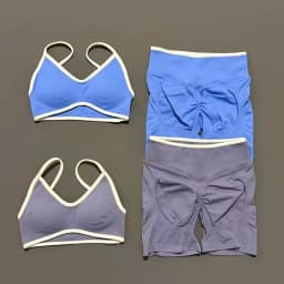 2 Pieces Women Ignite Sculpt Scrunch Short Yoga Bra Set Fitness Cycling Elastic Sports Pants Suit Running Sports Shorts Set