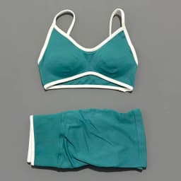 2 Pieces Women Ignite Sculpt Scrunch Short Yoga Bra Set Fitness Cycling Elastic Sports Pants Suit Running Sports Shorts Set