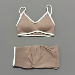 2 Pieces Women Ignite Sculpt Scrunch Short Yoga Bra Set Fitness Cycling Elastic Sports Pants Suit Running Sports Shorts Set
