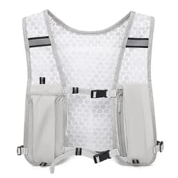 Reflective Lightweight Running Vest for Biking & Sports with Hydration Chest Pack Phone Storage Pocket Outdoor Gear