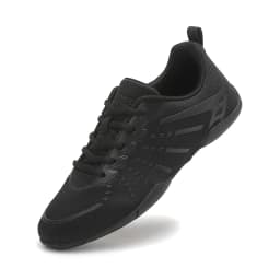 2411 Girls White Cheerleading Sneakers Mesh Upper Breathable Aerobics Shoes Non‑slip Soft Sole Youth Women Dancing Sports Shoes