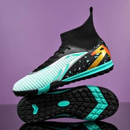 New Men Football Boots Sports Shoes Futsal High Ankle Soccer Shoes High-quality Indoor Non-Slip Outdoor Ultralight Non-Slip