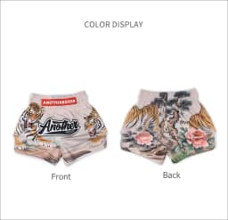 ANOTHERBOXER Shorts Muay Thai, New Sublimated Thai Boxing Shorts Women Men Martial Arts MMA BJJ Fight Wear Kickboxing Shorts