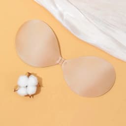 1/2/3pcs Sujetador Women'S Bra Invisible Push Up Bra Self-Adhesive Silicone Seamless Front Closure Sticky Backless Strapless Bra