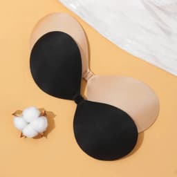 1/2/3pcs Sujetador Women'S Bra Invisible Push Up Bra Self-Adhesive Silicone Seamless Front Closure Sticky Backless Strapless Bra