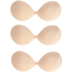 1/2/3pcs Sujetador Women'S Bra Invisible Push Up Bra Self-Adhesive Silicone Seamless Front Closure Sticky Backless Strapless Bra