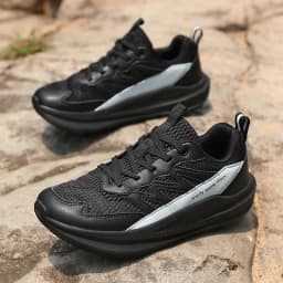 Summer Wide Fit Sport Running Shoes Men’s Plus Sizes High Elasticity Cushioning Sneakers Fashion Breathable Original Mens Shoe