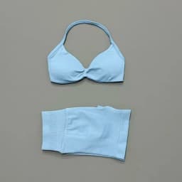 2PCS HISTELLO Seamless Gym Yoga Set Push Up Bra Scrunch Butt Lift Leggings Body Shaping Breathable Comfort Yoga Women Wear