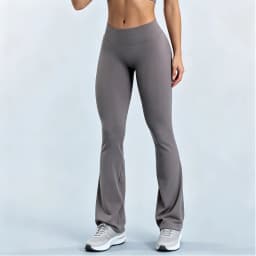 HISTELLO Fitness Flared Leggings Women Sexy High Elastic Seamless Yoga Pants Scrunch Butt Lift Tummy Control Gym Sports Tight