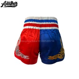 Muay Thai Boxing Shorts for Men Women Kids Embroidery Boxing Shorts Martial Arts BJJ MMA Kickboxing Sparring Training Pants