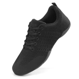 852 Breathable Mesh Aerobics Shoes Women Lightweight Cheerleading Sneakers Non‑slip Sole Youth Girls Dancing Training Shoes