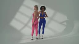2 Piece Fitness Sets for Women Padded Push Up Sports Bra Booty Leggings with Pockets Yoga Gym Outfits Workout Sets Female