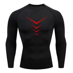 Men Compression Shirt Quick Dry Sports Tee Short Sleeve Gym Running Workout Fitness Athletic Base Layer Top