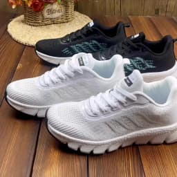 The Most Popular Women's Outdoor Sports Sneakers with Striped Front Lace and Super Soft Soles