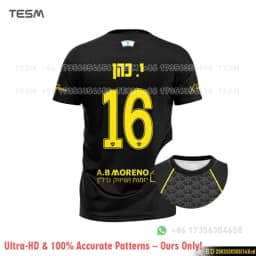 TESM Men Fan NO.7 Football Shirt Family Matching Soccer T-Shirt 3D Printed Short Sleeve Training & Match