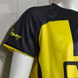 NO.77 Print Football Jersey Men Short Sleeve Soccer Training T Shirt Breathable Sports Uniform Fans Match Training Tee